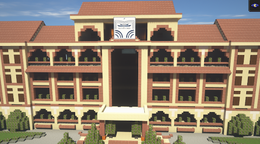 Cựu học sinh chuyên Nga và dự án kỳ công về Chuyên Nguyễn Trãi trong thế giới Minecraft
